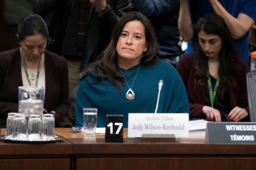 Jody Wilson-Raybould resigned as Canada's attorney general over the SNC-Lavalin case, testifying to lawmakers that she had experienced political pressure to interfere in it