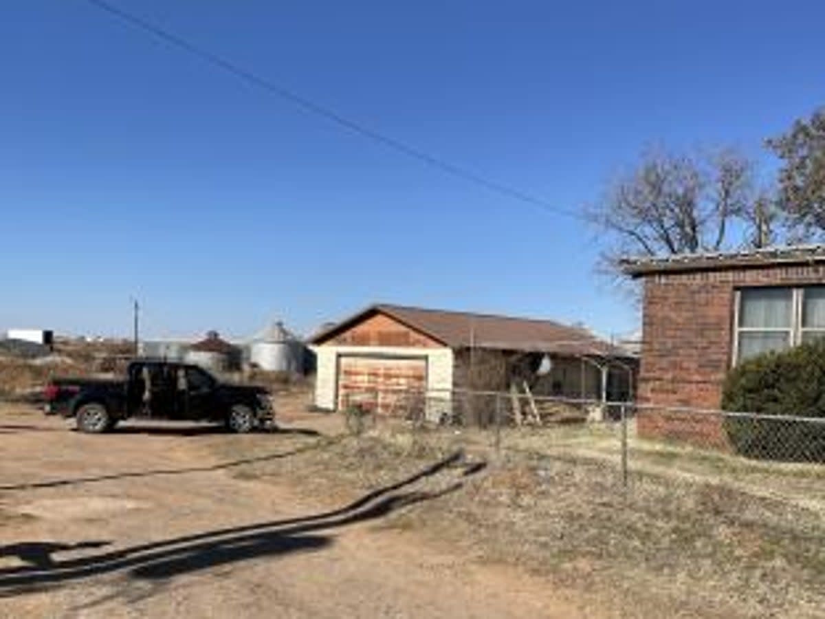 The marijuana farm in Oklahoma where the victims were found (Official handout)