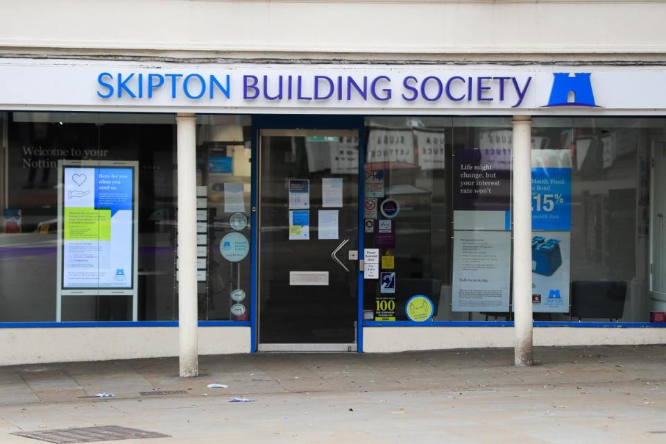 Skipton Building Society has launched a low-rate mortgage range aiming to support borrowers at risk of payment difficulties (Mike Egerton/PA) (PA Archive)