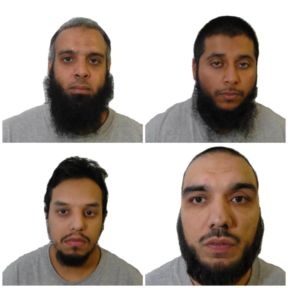 Three of the ‘Three Musketeers’ terror plotters had spent time in prison togetherWest Midlands Police