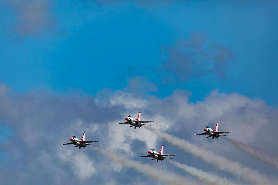 The 2023 Orlando Air Show at Orlando Sanford International Airport.