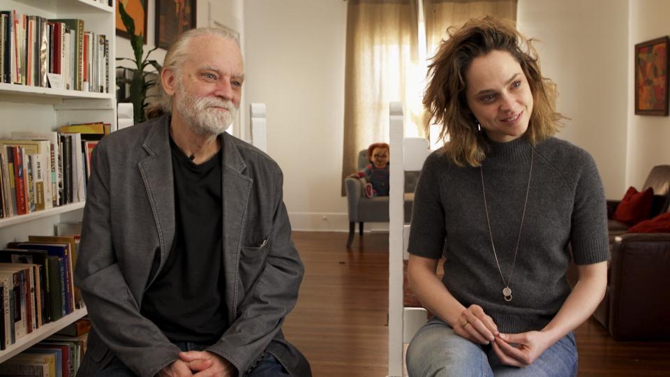 Brad Dourif and Fiona Dourif in 'Living With Chucky'