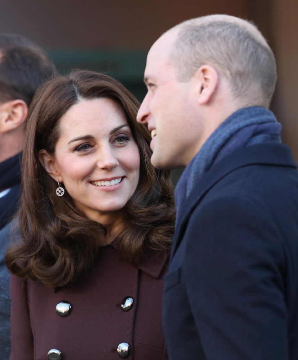 Wills apparently isn't as prepared for the new addition, says Kate. Photo: Getty