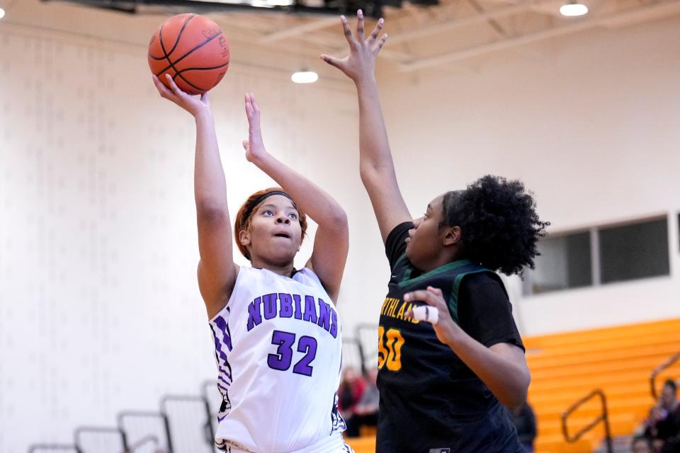 Taelynn Clayborn and Africentric play Cincinnati Country Day in a Division III regional semifinal Wednesday at Springfield.