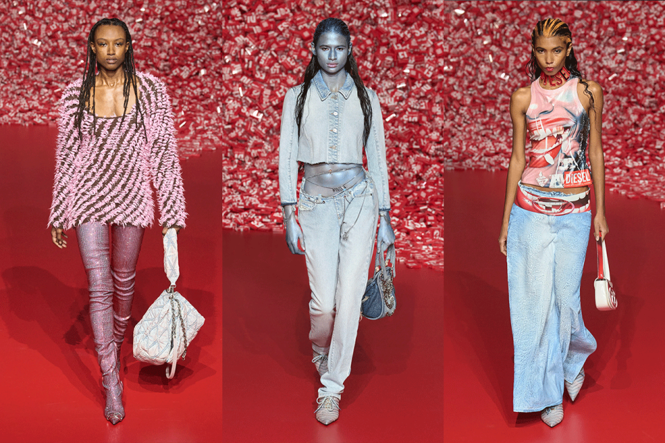 Milan Fashion Week FW23 Trends Runway Shows Milan Diesel Fendi Prada Jil Sander GCDS Sunnei