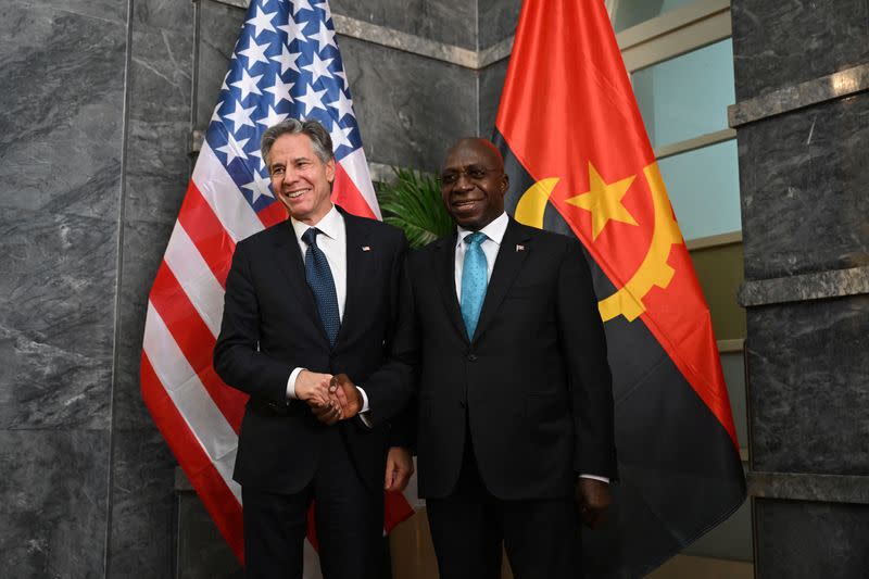 U.S. Secretary of State Blinken visits Angola