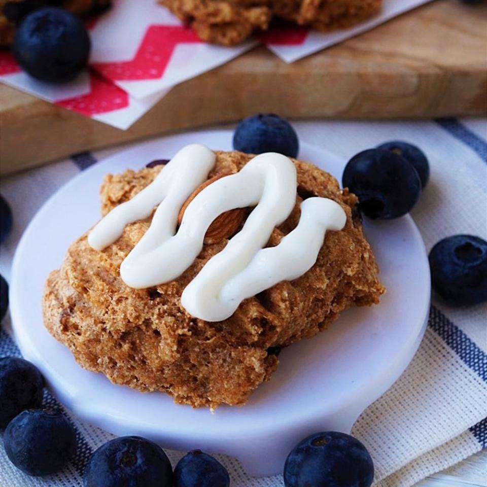 Blueberry Almond Cookies