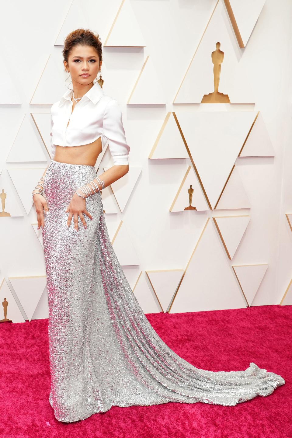 Zendaya at the 2022 Oscars.