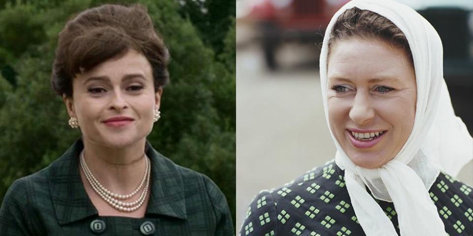 Helena Bonham Carter and Princess Margaret