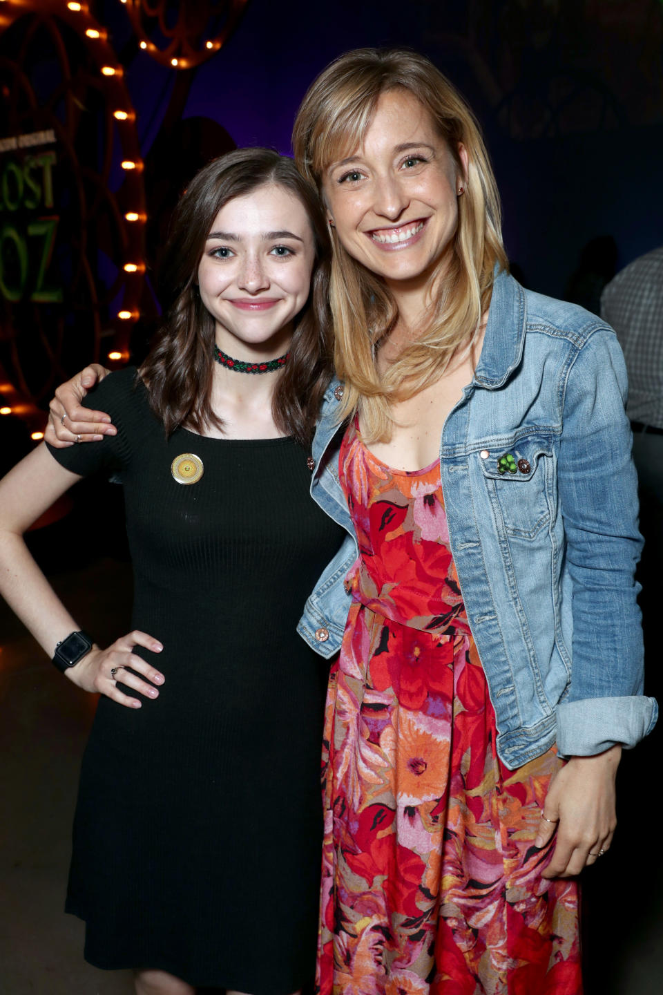 Ashley Boettcher (L) and Allison Mack&nbsp;