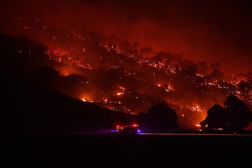 Bush fires continue to blaze throughout the country. 