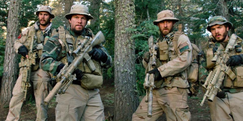 <p>There is no home of the free without acts of the brave. In Peter Berg’s studio retelling of <a rel="nofollow noopener" href="https://www.amazon.com/Lone-Survivor-Eyewitness-Account-Operation/dp/0316324108/" target="_blank" data-ylk="slk:Marcus Luttrell’s memoir;elm:context_link;itc:0;sec:content-canvas" class="link ">Marcus Luttrell’s memoir</a>, that sentiment is clear. The fact that it’s a Berg production tells you three things: 1) There will be action, 2) there will be emotion, and 3) there will be a role for Taylor Kitsch. <a rel="nofollow noopener" href="https://www.amazon.com/dp/B00JX1ROME" target="_blank" data-ylk="slk:Watch;elm:context_link;itc:0;sec:content-canvas" class="link ">Watch</a></p>