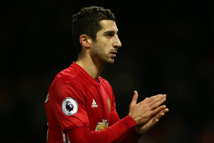 Could the logo for Tinder be on Henrikh Mkhitaryan’s sleeve in 2018?