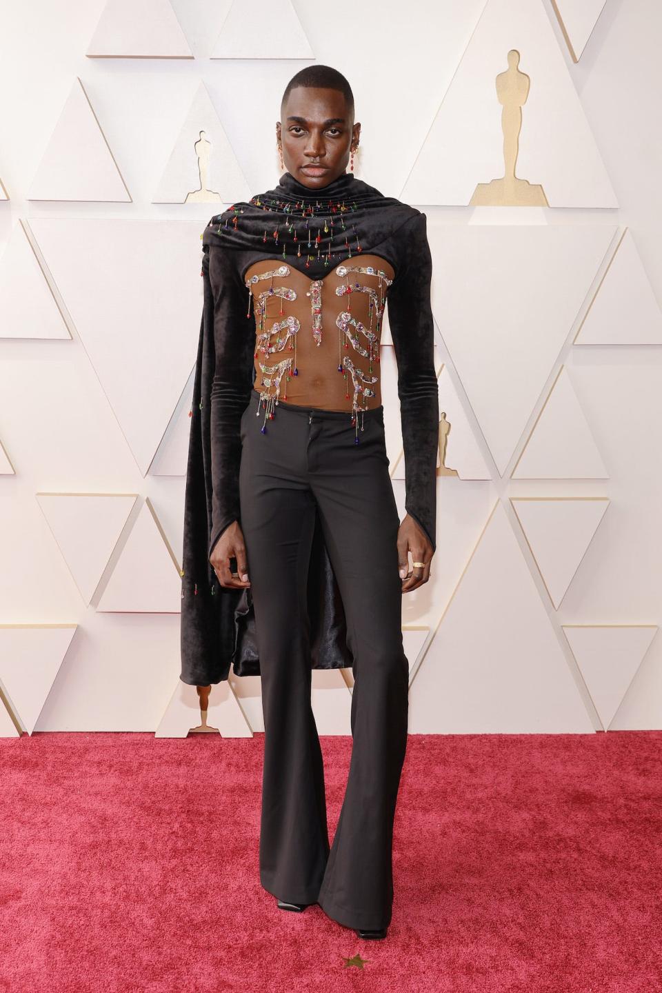 Rickey Thompson at the 2022 Oscars.