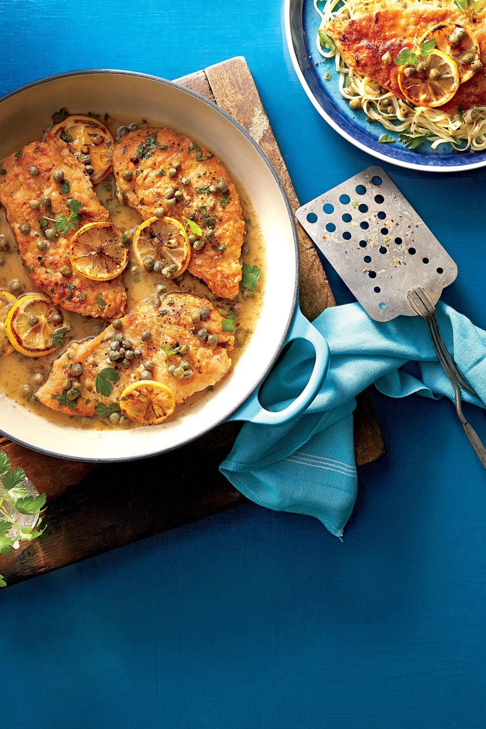 Cast-Iron Chicken Piccata