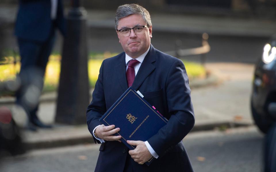 The Justice Secretary Robert Buckland - JULIAN SIMMONDS