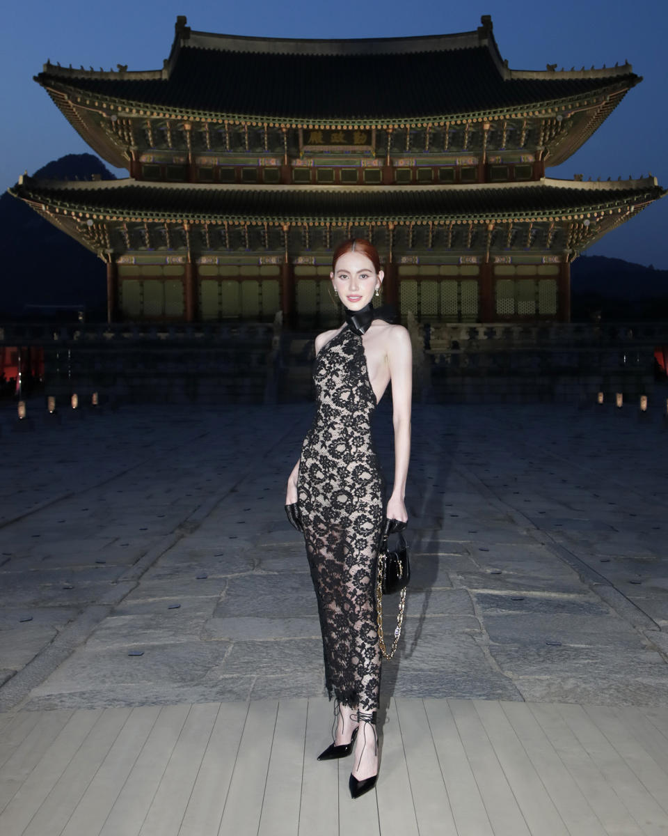 Davika attended Gucci's Cruise 2024 show in Seoul on 16th May 2023. (PHOTO: Gucci)