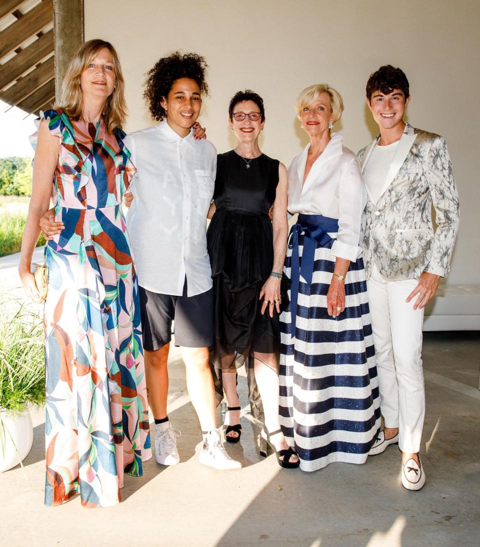 Corinne Erni, Shantell Martin, Terrie Sultan, Mary Frank, and Larry Milstein