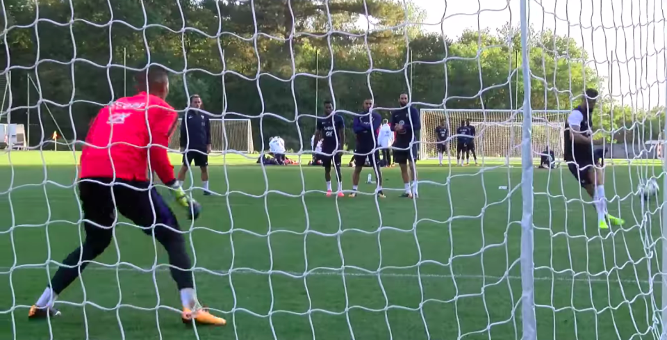 Les Bleus à Clairefontaine