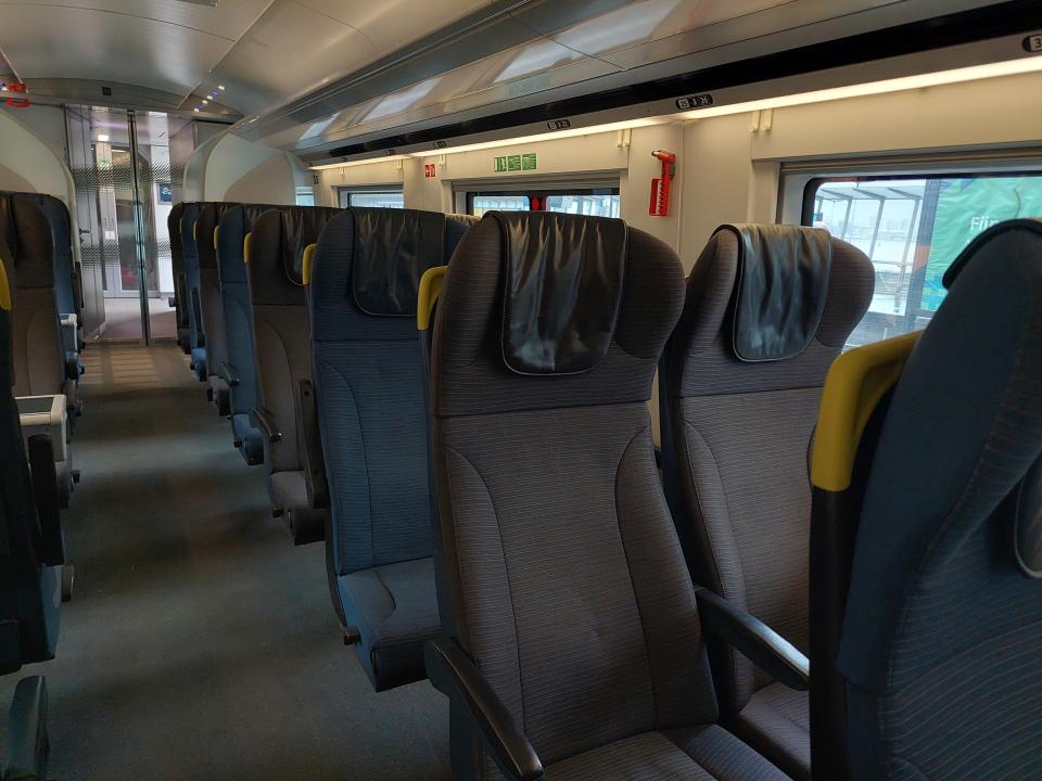Eurostar journey London to Amsterdam