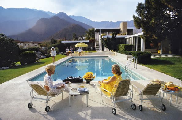 poolside glamour