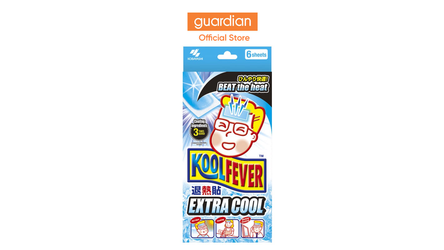 Koolfever Extra Cool, 6Pcs. (Photo: Shopee SG)