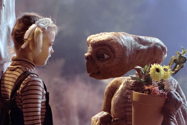 <p>Sunset Boulevard/Corbis via Getty Images</p> Drew Barrymore in <em>E.T. the Extra-Terrestrial</em> (1982)