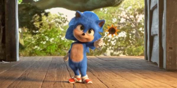 Revelan escena eliminada de Sonic cuando era bebé