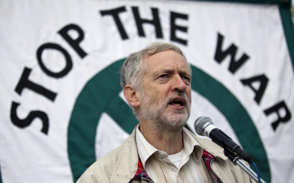 Jeremy Corbyn Anti-War Protest - Credit: News Pictures/REX Shutterstock