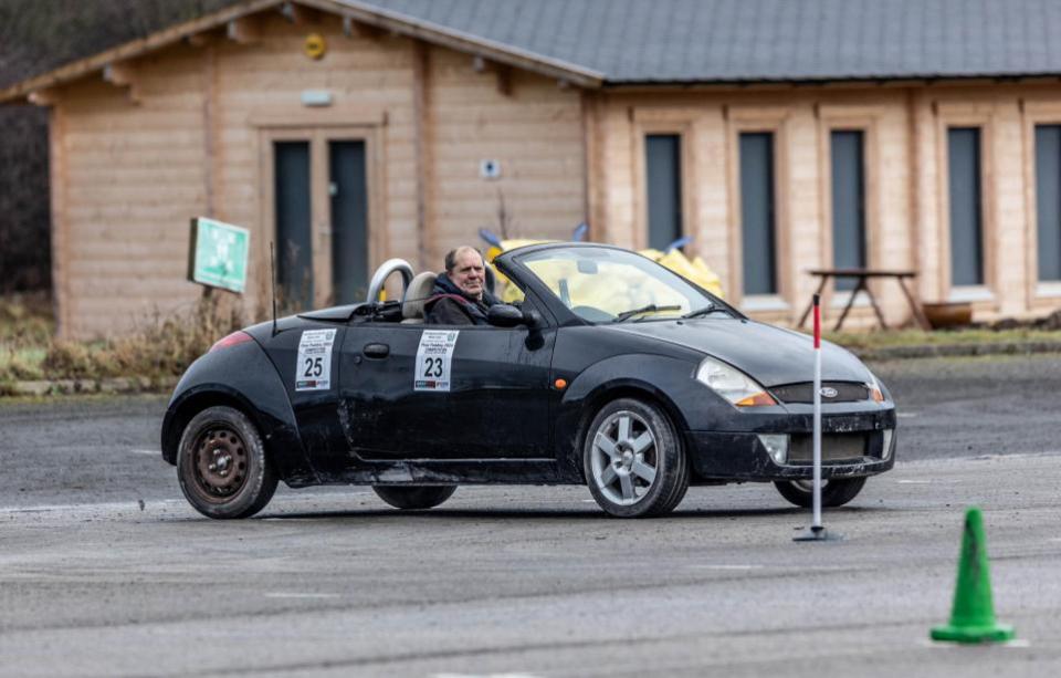 The Northern Echo: Plum Pudding Auto Test run by Hartlepool and Districk Motor Club