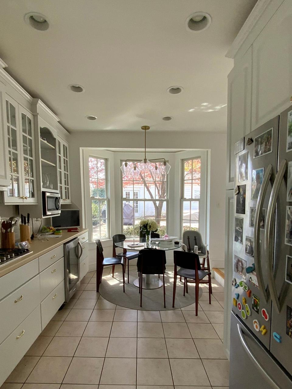 long white kitchen