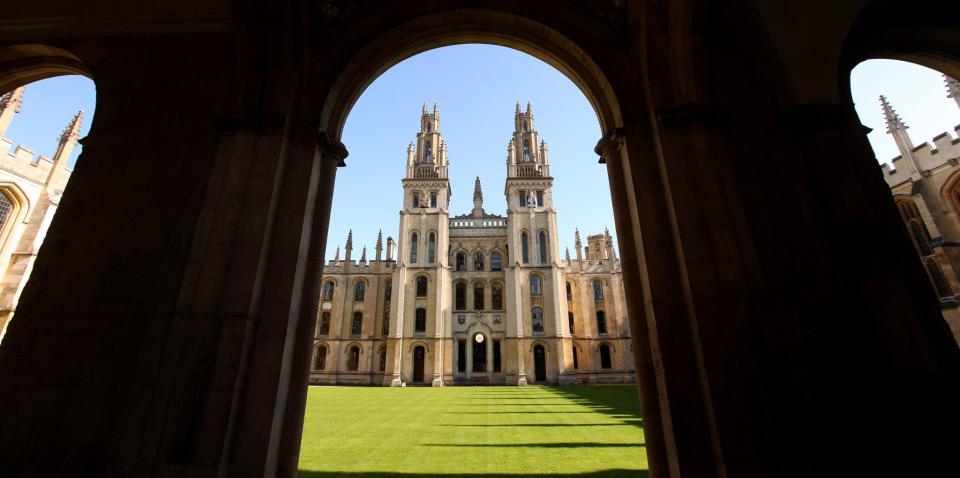 <p>No. 1: University of Oxford (Photo by Oli Scarff/Getty Images) </p>