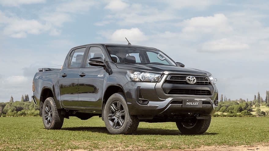 Toyota Hilux, la camioneta más vendida del país.