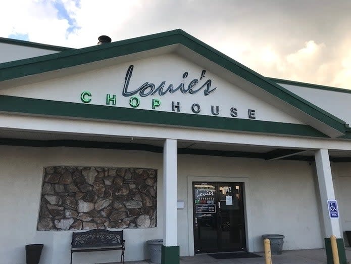 Louie's Chophouse will not be reopening in Oak Lawn after the shutdown but will be relocating to Mokena. Image via Lorraine Swanson/Patch.