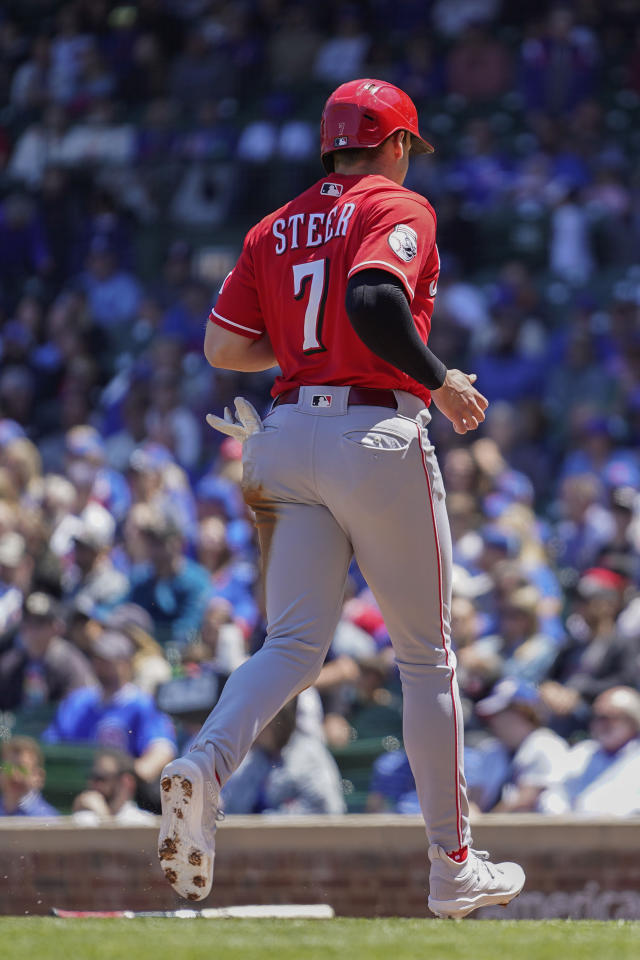 Hunter Greene fires six no-hit innings, Reds trounce Cubs 9-0