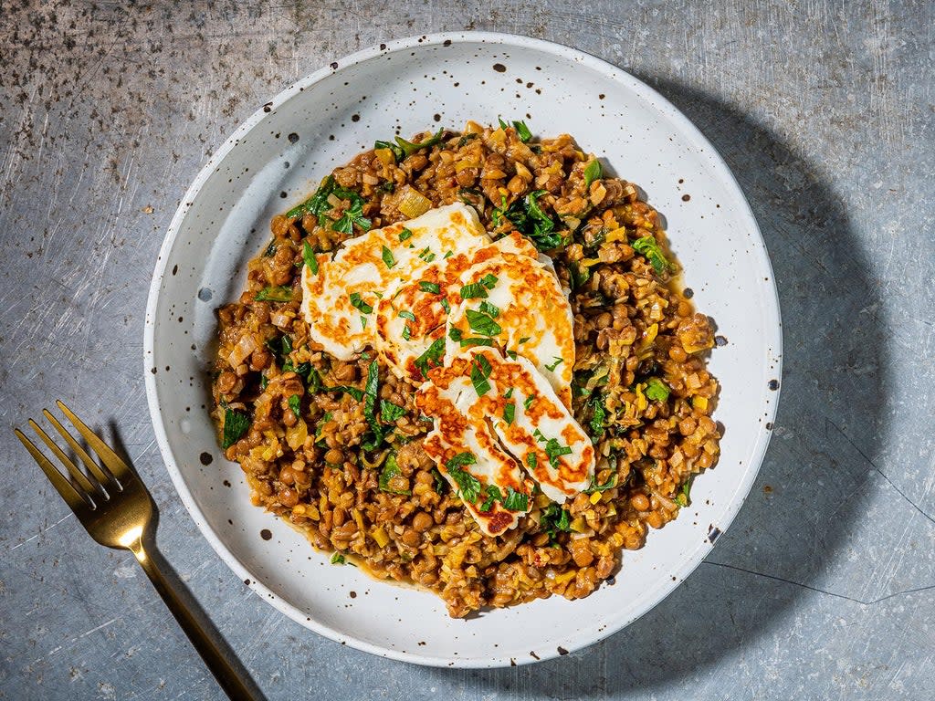 The lentil base tastes great with so many things  (Rey Lopez/The Washington Post)