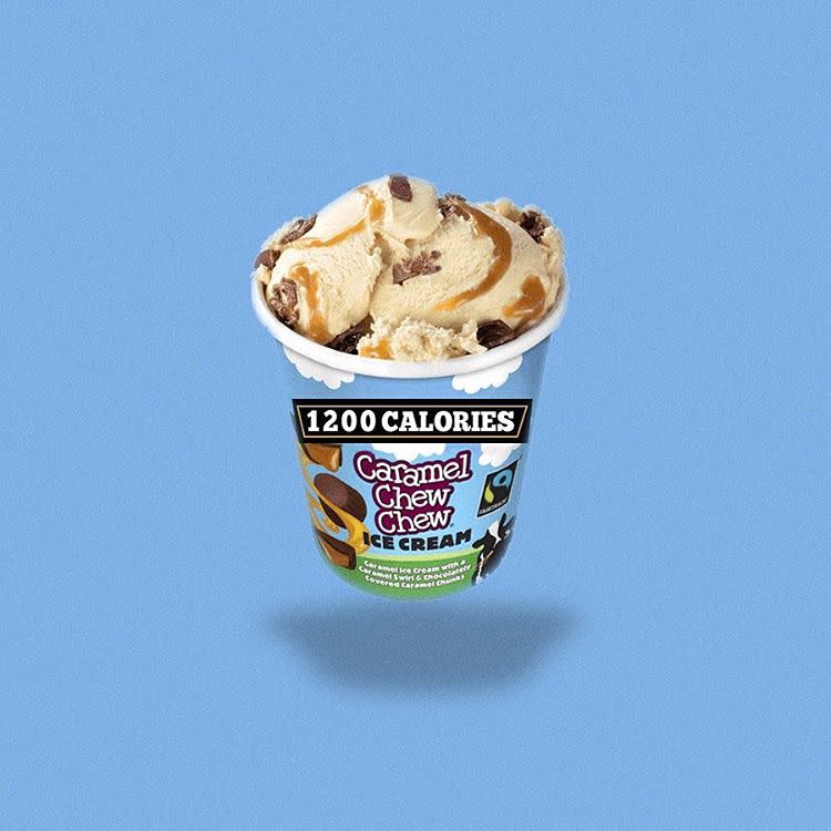 Man kann nur schwer widerstehen: Die ungewöhnlichen Geschmackssorten von Ben & Jerry's locken so einige Schleckermäuler an. Leider stecken in einem kleinen Becher auch 1.200 Kalorien drin.