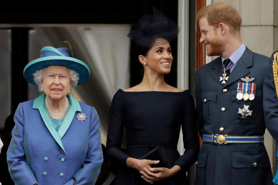 Samantha Markle praised the Queen for 'building bridges' (AP)