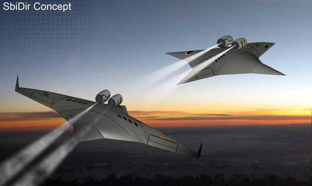 An aircraft that resembles a four-point ninja star could go into supersonic mode by simply turning 90 degrees in midair. The unusual "flying wing" concept has won $100,000 in NASA funding to trying becoming a reality for future passenger jet travel. (LiveScience)