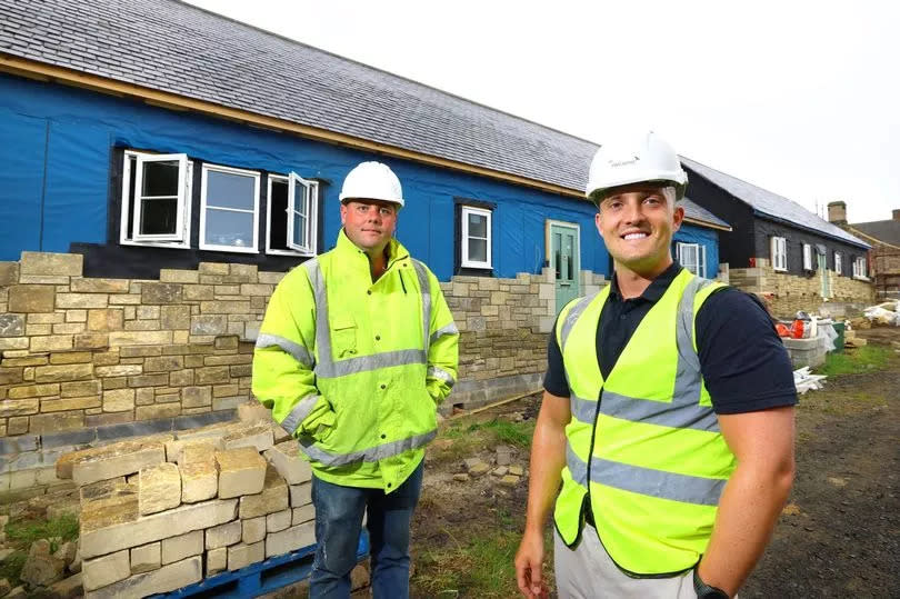 Left to right: left to right: Guy Renner-Thompson, of Lyham Developments, with Lewis Blakelock of FW Capital.