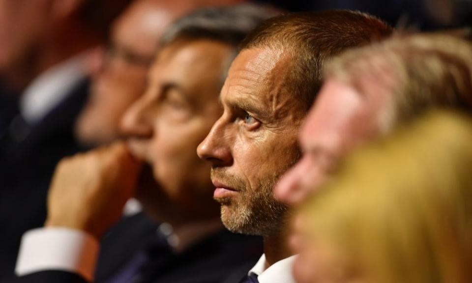The Uefa president, Aleksander Ceferin, said he will discourage more than one bid from Europe for the 2030 World Cup.