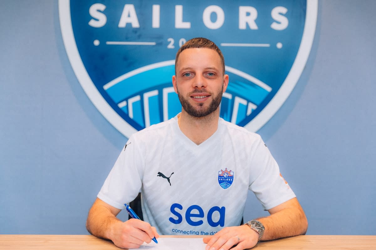 Dutch midfielder Bart Ramselaar joins Lion City Sailors. (PHOTO: Lion City Sailors)