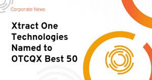 Xtract One Technologies Named to OTCQX Best 50