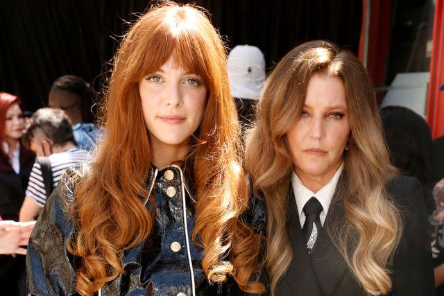 Steve Cohn/Shutterstock Riley Keough and her mom Lisa Marie Presley.