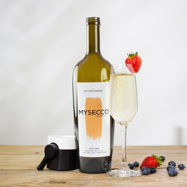 You can now make your own Prosecco with this ‘MySecco’ kit [Photo: MySecco]