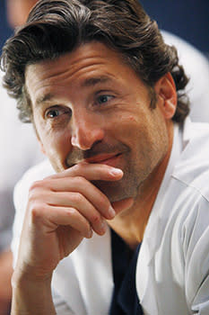 Patrick Dempsey flashes that McDreamy grin of his (Vivian Zink/ABC)