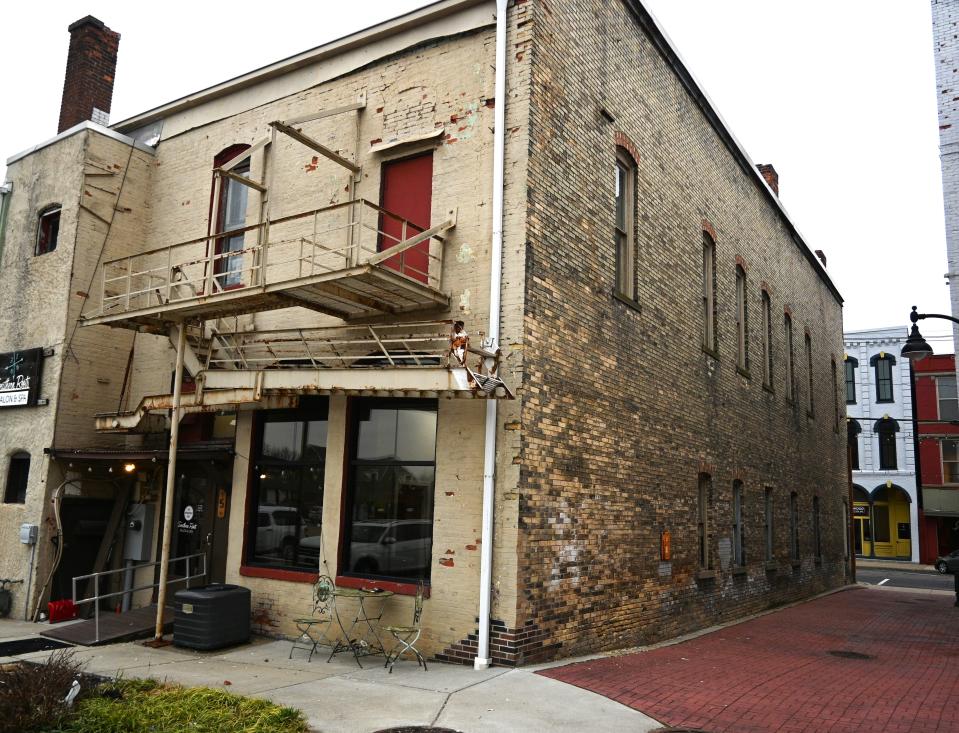The MEDC grant will help restore three sides of Southern Roots and Spa at 5 South Monroe.