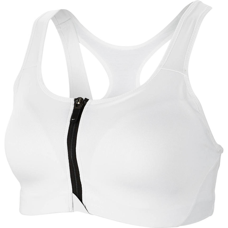 Nike Women's Shape Zippered High Support Sports Bra