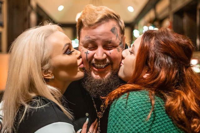 <p>Jelly Roll/Instagram</p> Jelly Roll with wife Bunnie XO and daughter Bailee Ann in 2020