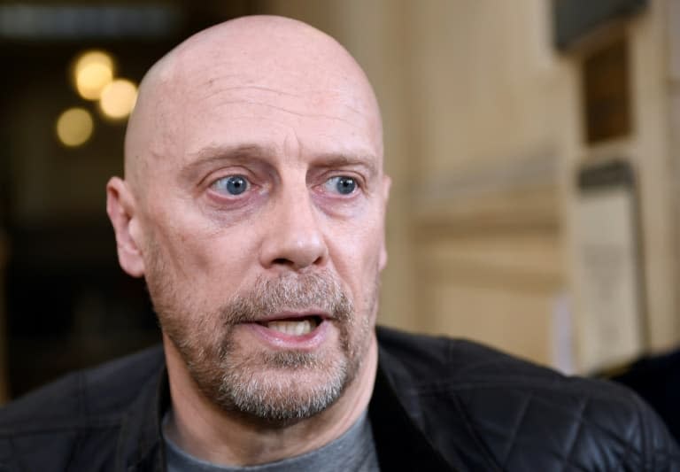 Alain Soral le 12 mars 2015 à Paris - LOIC VENANCE © 2019 AFP